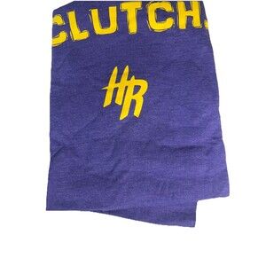 Clutch City logo Houston purple NEW David & Goliath XL T Shirt